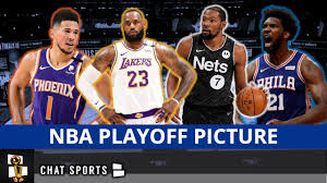 Since the nba playoffs are split into two conferences before the nba finals, knowing how good a team. 2021 Nba Playoff Picture Eastern Western Conference Matchups Nba Standings Play In Tournament Win Big Sports