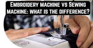 Maybe you already have a few machines in mind from looking at the chart above. Embroidery Machine Vs Sewing Machine What Is The Difference Sewingtopgear Com