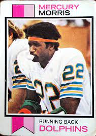 Mercury Morris My Favorite Football Card Dolphins Football Miami Dolphins Dolphins