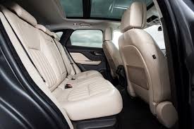 Leather and suede front seats are standard, with premium leather available at extra cost. Jaguar F Pace 2021 Practicality Boot Space Dimensions Parkers