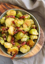 Add the brussels sprouts and cook, stirring occasionally, until golden brown and caramelized, about 15 minutes. Brussels Sprouts With Bacon Garlic Curly S Cooking