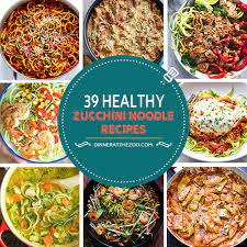 Get the recipe from well plated » 8 quinoa pesto zucchini noodles 39 Healthy Zoodle Zucchini Noodle Recipes Dinner At The Zoo