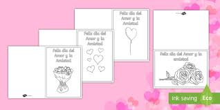 Para una participación activa de los alumnos, ellos pueden colorear los pétalos. Ideas De Tarjetas Para Colorear Dia Del Amor Y La Amistad