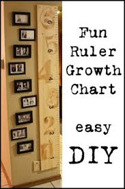 Katys Ruler Growth Chart By Fionajbartlett House Crafts