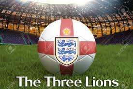 Find the perfect england football logo stock photos and editorial news pictures from getty images. The Three Lions Text On England Football Team Ball On Big Stadium Stock Photo Picture And Royalty Free Image Image 104262493