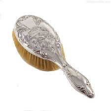 Some are plated in real silver with ornate designs; Antiques Atlas Art Nouveau Hair Brush