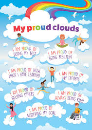 My Proud Clouds School Wall Display Design For