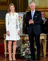 King philippe and queen mathilde were joined by their children princess elisabeth, 19, prince gabriel, 17, prince emmanuel, 15, and princess. Belgian Crown Princess Elisabeth Celebrates Her 18th Birthday