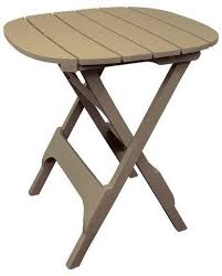Adams Manufacturing 34 Quik Fold Square Bistro Table Tan Adams Make Outdoor Dining Easy And Convenient With This Qu Balconi Piccoli Portobello Arredamento