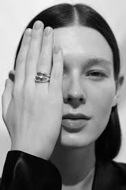 Lana Silver Dome Ring