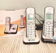 AT&T DECT 6.0 Cordless Phone Dual Handset With Answering System Caller Id