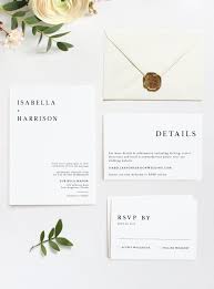 Black And White Wedding Invitations Templates Modern Minimalist Wedding Invitation Template Suite Simple Etsy Minimalist Wedding Invitations Black And White Wedding Invitations Modern Wedding Invitation Suite
