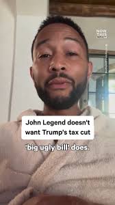 Thank you John Legend for caring and admitting that you don't need a tax  cut, especially at the expense of the most vulnerable....