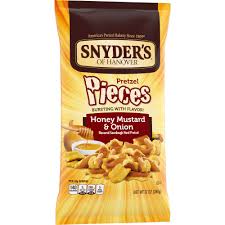 Pepperidge farm® has been making exceptional cookies, crackers, breads and more for 75 years. Snyder S Of Hanover Pretzel Pieces Honey Mustard Onion 12 Oz Walmart Com Walmart Com