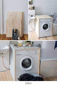 diy waschmaschinenverkleidung von doitbutdoitnow waschraumgestaltung badezimmer dekor diy ikea waschmaschinenschrank