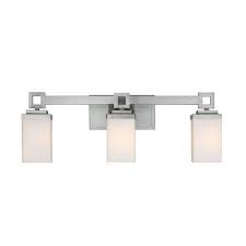 Contemporary baths modern baths bathroom light fixtures bathroom vanity lighting best bathroom scale square bath bath light light led glass cube. Golden Lighting Nelio Collection 3 Light Pewter Bath Vanity Light Ba3mppw The Home Depot