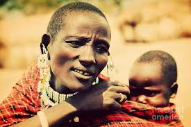 Maasai Children Wall Art for Sale