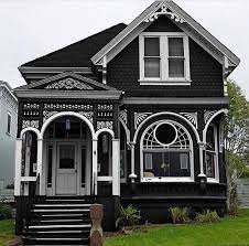 Victorian Houses On Twitter Gothic House Black House Exterior Victorian Homes