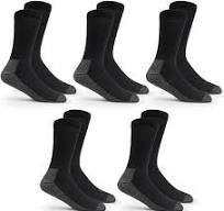 Amazon.com: Fruit of the Loom Work Socks for Men - Cotton ...