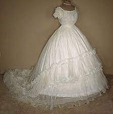 Period Wedding Gown Lace Dress Vintage Wedding Gowns Vintage Historical Dresses