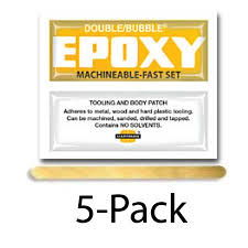 Hardman Double Bubble Yellow Label Machinable Gap Filling Epoxy 04002 1 To 100 Packs