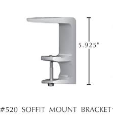 Webbed truss brace bracket set for 1.5sq. Sunflexx Soffit Mount Bracket Pyc Awnings