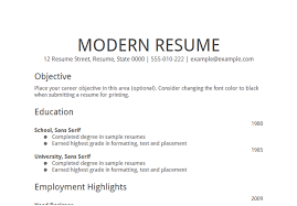 Traditional resume objectives are no longer relevant. Job Search Tolls 50 Objectives Statements To Be Customized And Google S Online Free Resume Template Job Market Monitor