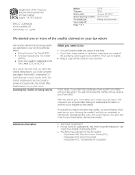 irs notice cp79 we denied one or more credits claimed on