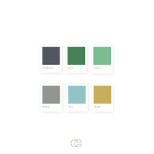 Branding Color Palette From Copperheart Creative Greens Growth Money Trust Blues Navy Bank Financia Color Palette Bright Color Palette Blue Green Gold