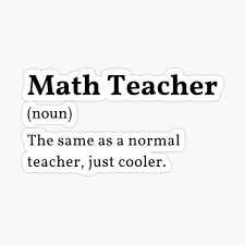 Math Teacher Definition Greeting Card for Sale by DWaffleDesigns |  Redbubble