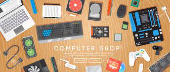 Make an ad for facebook or the google display network in a few clicks. Computer Shop Various Computer Parts Are On The Table Web Flat Vector Banner Royalty Free Cliparts Vectors And Stock Illustration Image 73802267