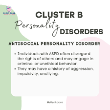 Image result for Cluster B Personality Disorder