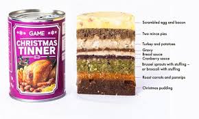 We enjoyed celebrating thanksgiving with you and yours. Christmas Dinner In A Can Gives All You Need For The 25th Daily Mail Online