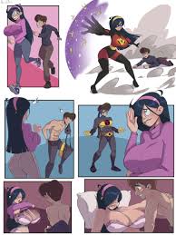 Rule 34 Dev - 1boy 1girls alternate_ass_size alternate_body_type  alternate_breast_size blush bra brown_hair cleavage clothing comic disney  eyewear female footwear gewd-boi gigantic_breasts handwear huge_breasts  human implied_sex lip_biting male mask ...