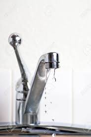 Just replaced the sink drain. Dripping Faucet Leaking Into The Sink In The Kitchen Stock Photo Picture And Royalty Free Image Image 5767542