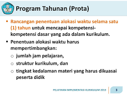 Kegiatan belajar mengajar tidak akan berjalan sesuai prosedur apabila salah satu dari perangkat pembelajaran diabaikan begitu saja. Penyusunan Program Tahunan Dan Program Semester Ppt Download