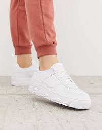 Rock one of the most recognizable sneakers in history with men's air force 1 shoes. Nike Air Force 1 Shadow Sneaker In Dreifach Weiss Asos
