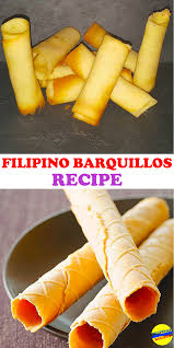 Barquillos Recipe Recipe Food Philippine Cuisine Recipes