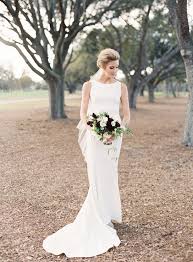 Luxe Florida Wedding With A Cool Lounge Vibe Chic Wedding Dresses Wedding Dress Necklines Wedding Dresses