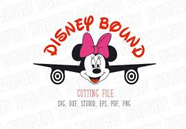 Minnie Mouse Svg Disney Bound Family Shirt Design Airplane Mickey Minnie Mouse Svg Airplane Minnie Disney Bound Family Shirt Design Mickey Minnie Mouse Disney