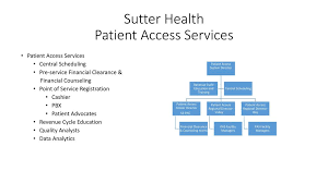 Becky Peters System Director Patient Access Services Sutter
