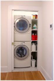 Combining two rooms allows you to save space and add a useful, functional area that may not have previously been a feature of your home, such as a laundry room. Turn Your Empty Closet Into Something Magical With These Ideas Laundry Room Closet Laundry Closet Small Laundry Rooms