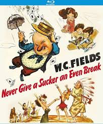 New On Blu Ray Never Give A Sucker An Even Break 1941 Starring W C Fields And Gloria Jean In 2020 Blu Ray Blu Suckers