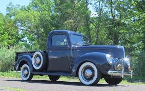 Image result for Dark Blue 1940 Truck