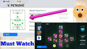 Pes 2021 dejan rambo petković face and stats. Signing New Manager V Petkovic Formation 5 3 1 1 Management Skill 820 Pes 2020 Mobile Youtube