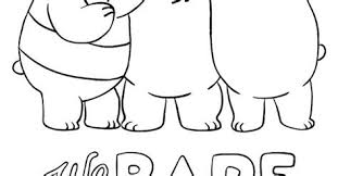 Birthday bear · bear playing sousaphone from cartoon bears . We Bare Bears Coloring Pages Learny Kids