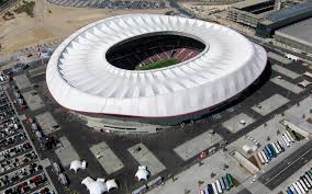 Stadium, arena & sports venue in madrid, spain. Stadium Wanda Metropolitano Schlaich Bergermann Partner