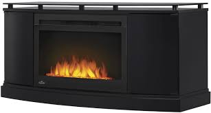 In 3 great finishes, this design is sure to compliment a variety of decor, from the classic to contemporary. Napoleon Nefp273116b The Anya Fireplace Mantel Package With 27 Inch Cinema Glass Electric Fireplace Modern Lines Gloss Black Finish Smoked Glass Push Doors Tempered Smoked Glass Top Electronic Media Compartment And Wire Management