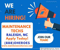 Calling All Maintenance We Have Open Maintenance Positions In Raleigh Nc Contact Us To Apply Www Maintena Maintenance Jobs Maintenance Home Maintenance