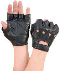 Find the latest designer fashion &. Black Leather Fingerless Gloves G160 Jamin Leather